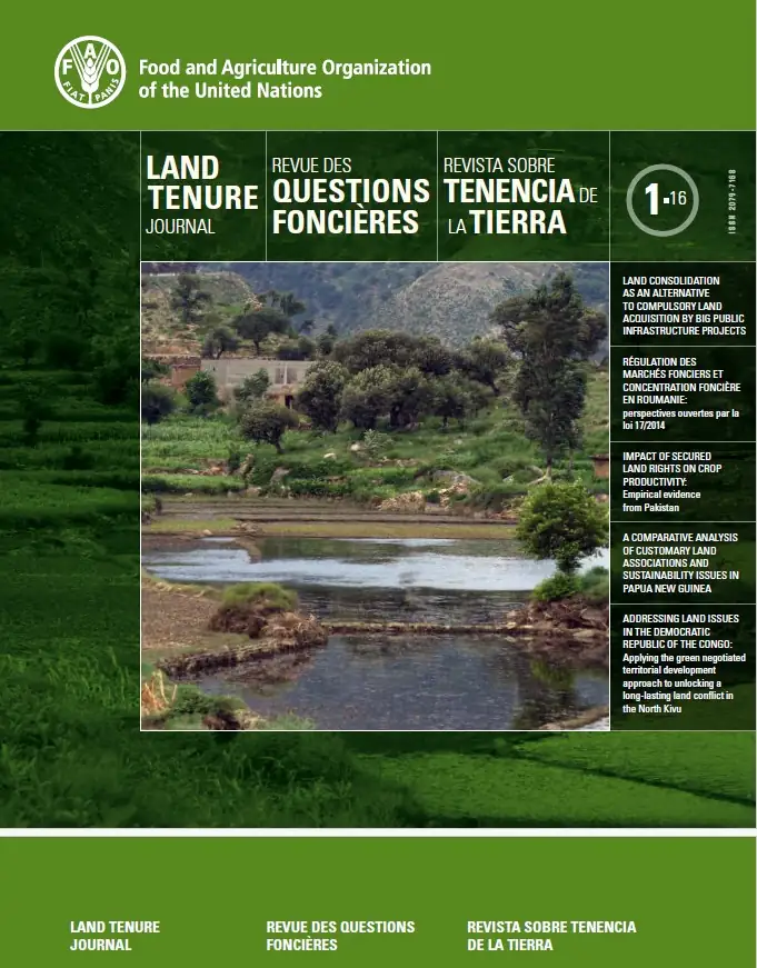 Revue De Questions Foncières 01.2016